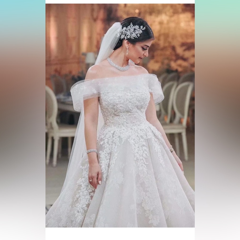 New Wedding Dress VCCICANY Luxury Illusion Off The Shoulder